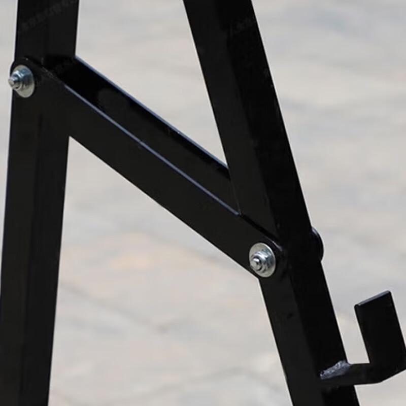 Lièyīnghuì Wooden Outdoor Blackboard with Iron Stand