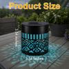 2PCS Solar Mandala Lights Outdoor, Seven-Color Changing