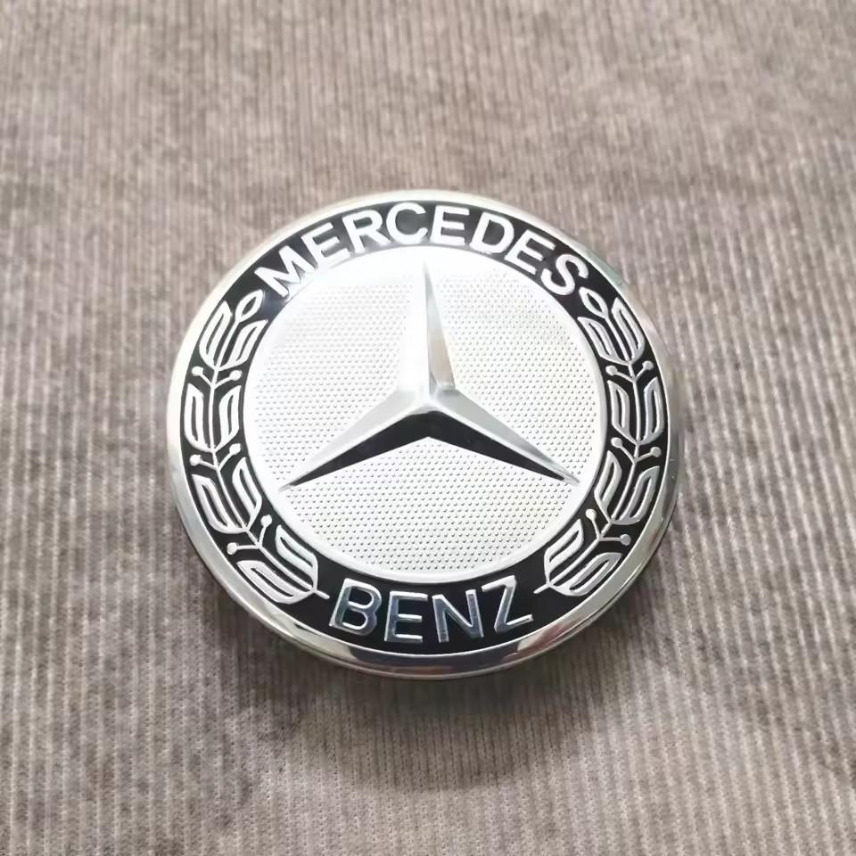 

4PCS 75mm Metal Emblem Car Wheel Center Hub Cap Cover Badge For Mercedes Benz AMG GLK GLE GLC W203 W206 W220 W205 W211 W212 201 4Pcs