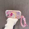 Cartoon Pink Hello Kitty Bracket Casing For Motorola MOTO Edge 50 Fusion Ultra Pro G84 G75 G60 G53 G52 G35 G05 G34 G30 5G Case