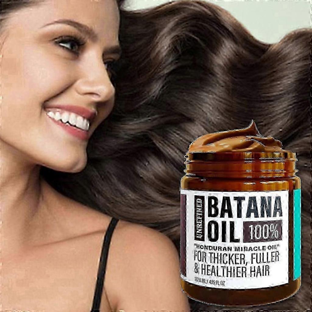 Unrefined Batana Oil For Growth, 100% Batana Oil From Honduras, Oil, Helps With Frizz, Split Ends
