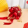 Elegant Chinese Wedding Bridal Bouquets Traditional Modern Design Artificial Flower For Bride Ceremony