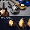 1-Pack Guitar-shaped Stainless Steel Love Coffee Spoon Creative and Unique Stirring Dessert Spoon Kitchen Supplies