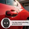 Car Door Lock Protective Cover Door Closing Shockproof Cushion Latch Cover Protector Shock Absorber Silent Guard Trim Decoration