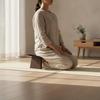 Stolička na mindfulness Kompaktní meditační lavice Přenosný nábytek