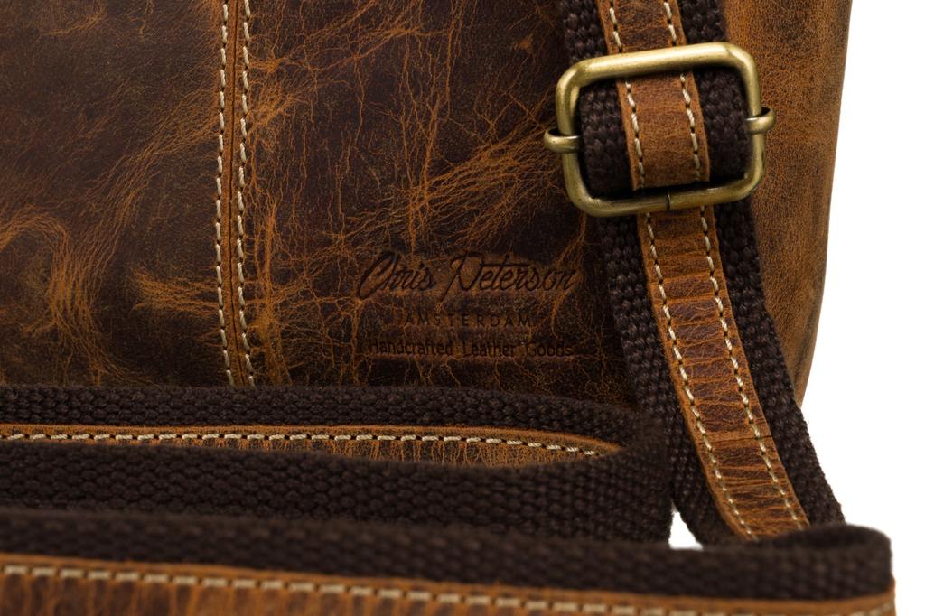 PTN PR-99-TMH-5962 Tan Leather Bag