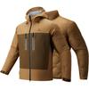 Outdoor Series Men's Brown Colorblock 3-in-1 Down Liner Jacket Set 952446603-1
