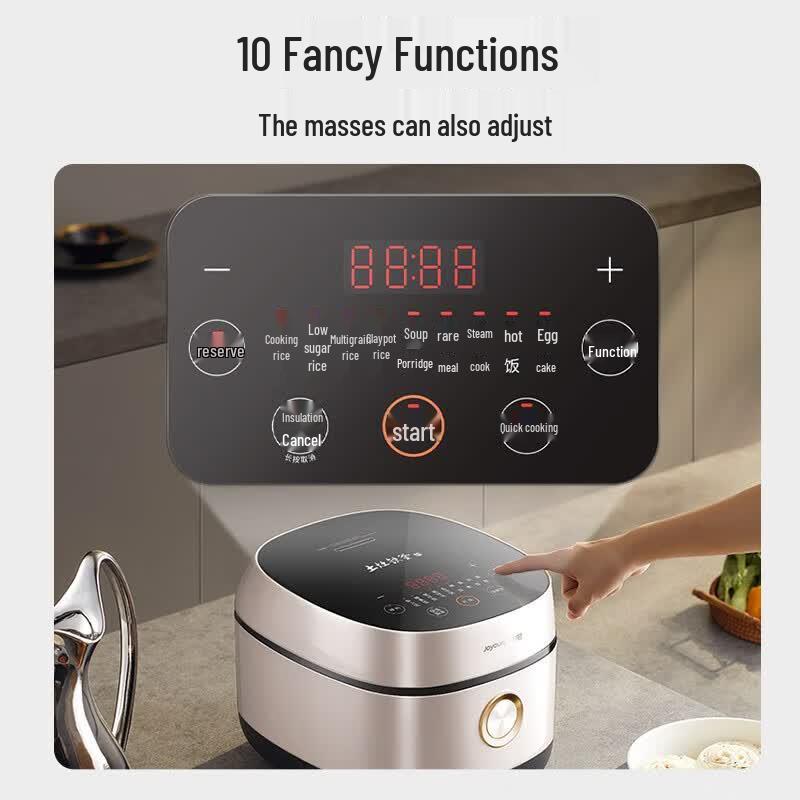 Joyoung IH Iron Pot Smart Rice Cooker 4L CN Plug (adapter Included)