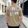 Abstract Geometric Graphic TShirt Modern Urban Streetwear Casual Top For Unisex Unisex