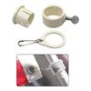 2lots Plastic Flag Clip Secure Swivels Mounting Prevents Tangling Weather Resistant Rings For Outdoor Flag Display