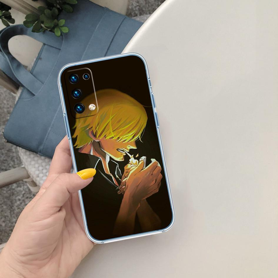 Anime One Piece Soft Shell Transparent Phone Case for Motorola Moto Edge 20 30 40 50 S30 Fusion Ultra Pro Neo Lite + G200 G23