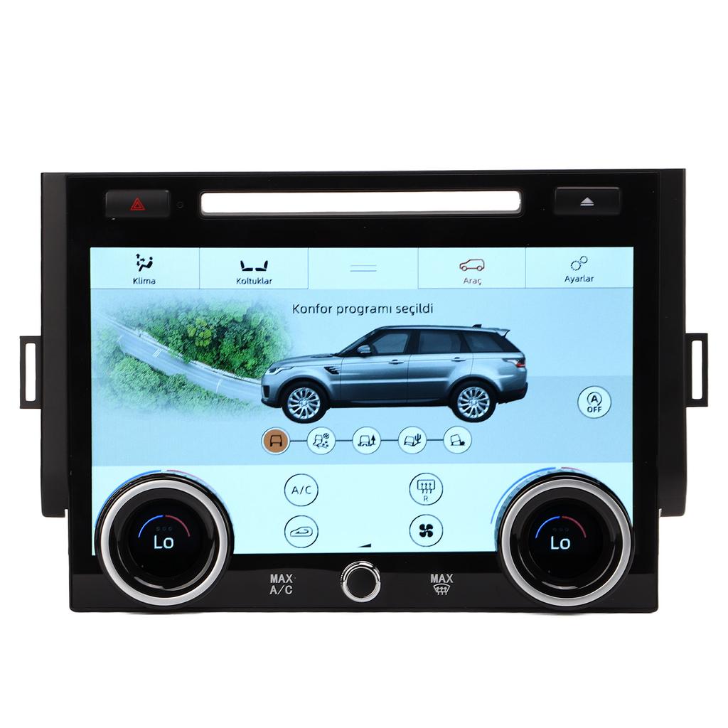 AC Panel 10in LCD Touch Screen with CD Slot Climate Control Panel Replacement for Land Rover Range Rover Sport L494