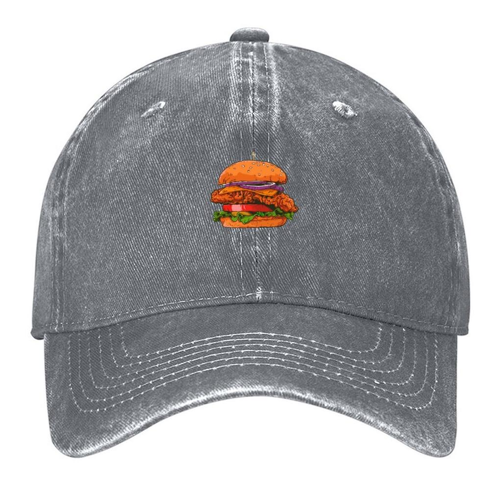 2026 Crispy Chicken Burger Baseball Cap Luxury Hat Beach Hat Bobble Hat Birthday Men Luxury Brand Women's