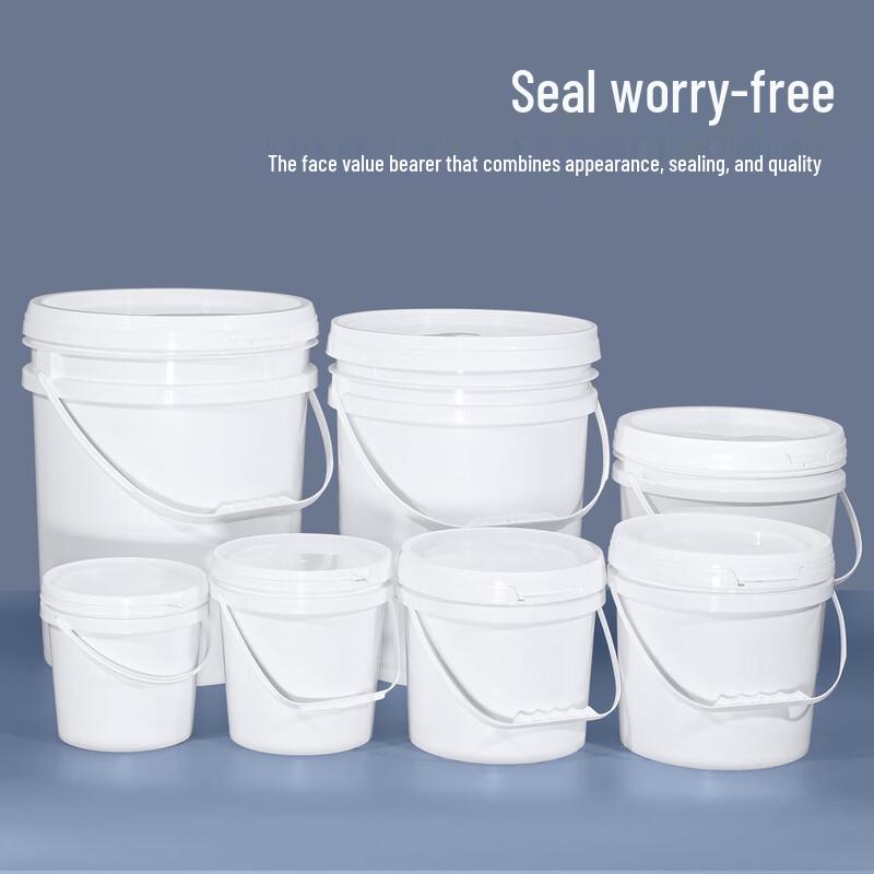 Xiesheng PP Plastic Round Storage Bucket with Lid