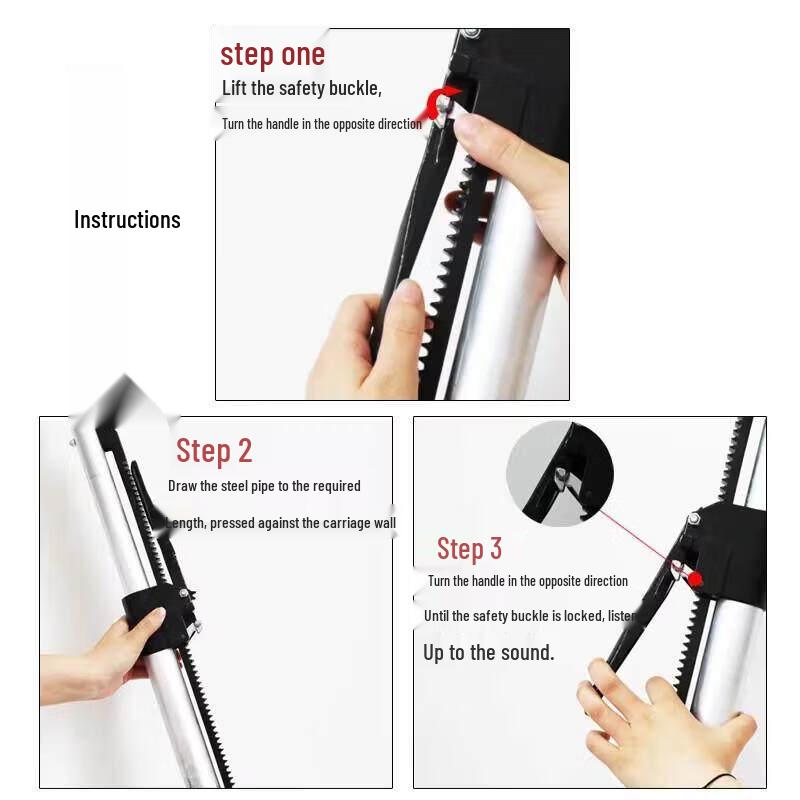 Telescopic Steel Cargo Support Rod