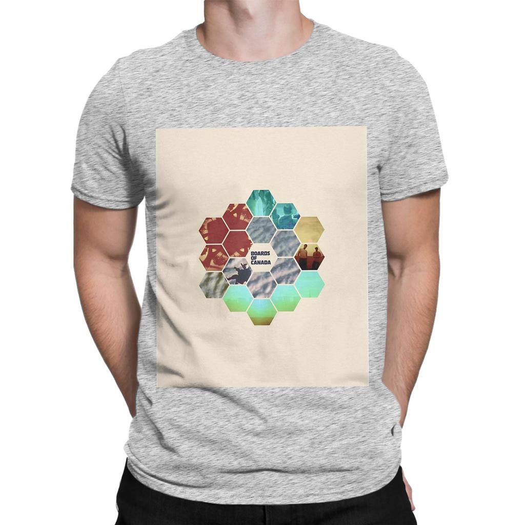 Boards of Canada Hexagon Sun Funny Graphic 100 Cotton TShirt Boards of Canada Tops Tees For Unisex