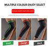 1/2 Pcs Sport Full Leg Compression Sleeves Long Knee Support For Cycling Running Basketball Weightlift Workout Joint Pain Relief