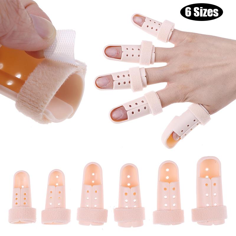 1Piece Finger Splint Brace Adjustable Finger Support Protector for Fingers Arthritis Joint Finger Injury Brace Pain Relief