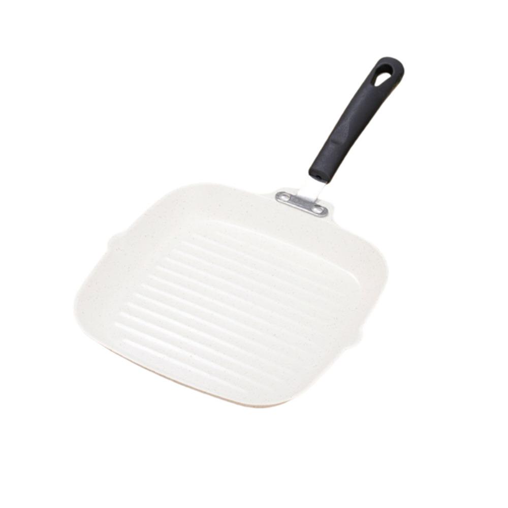 Nonstick Steak Skillet Anti-scalding Handle Grill Pan Universal Frying Pan  Bacon