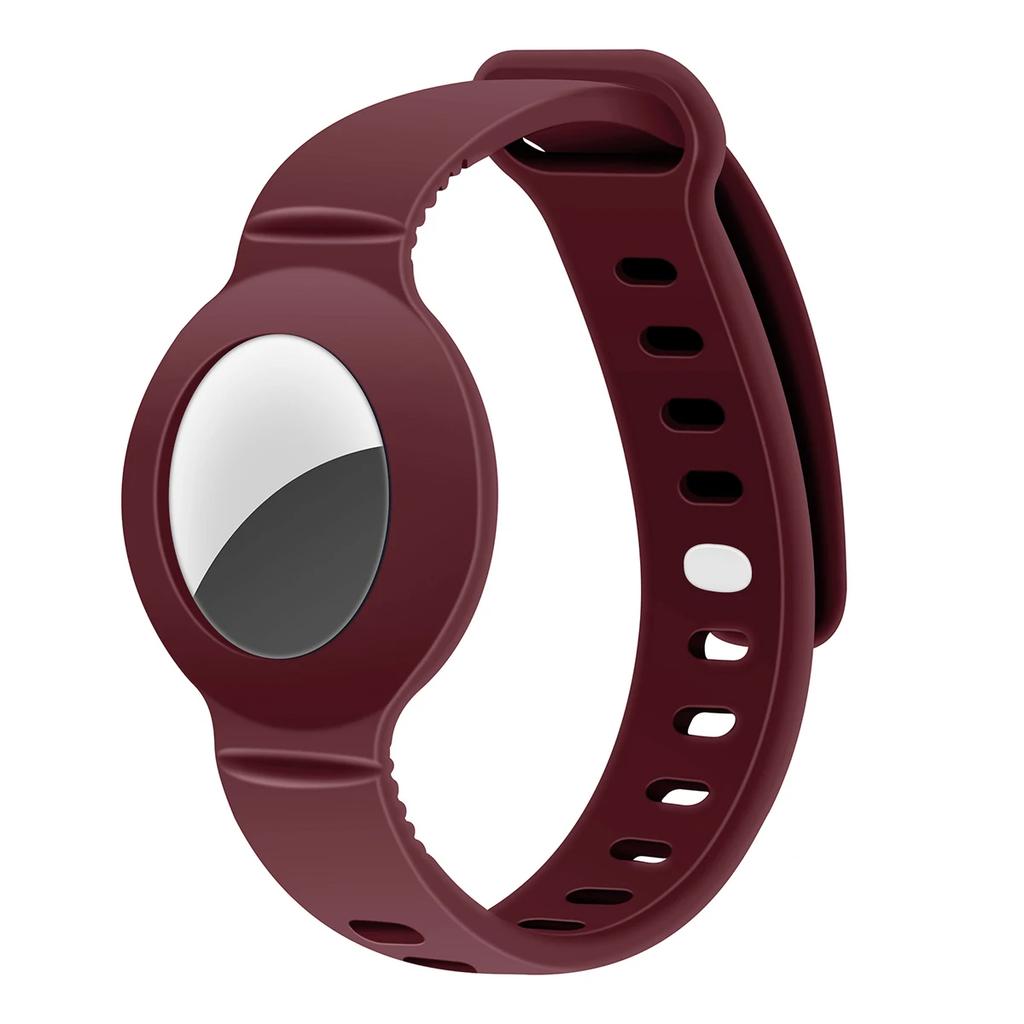 Case for Apple AirTag Silicone Strap Air Tag Anti-lost Bracelet Protective Cover for Children Kids Tracker Locator Watch Band