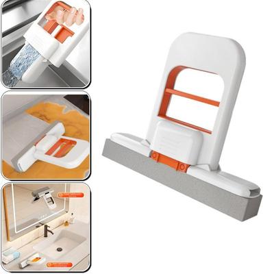 Powerful Squeeze Mini Mop Folding Home Cleaning Mops With Sponge Self-squeezing Floor Washing Mops Desk Window Car Clean Tools