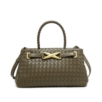 Cross-border Explosion JW Hand-woven Bag High-end Sense Old Money Wind Tote Bag Fashionable Versatile Handbag Messenger Bag Women