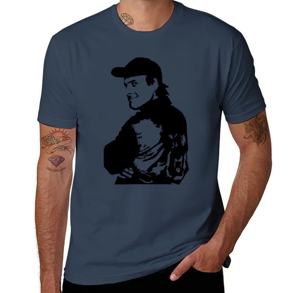 shirts t Art man anime shirts A-Team: Murdock. Stylised cotton for Vector for man T-Shirt t The