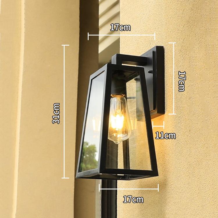 Modern IP65 LED Lights Waterproof Retro Design for Outdoor Wall Lamps Garden Lighting-Made In China