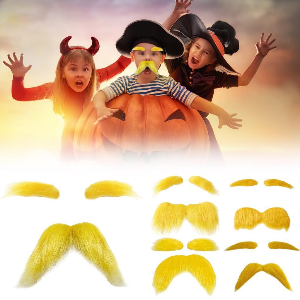 Party Fake Beard Props, Costume Party, Funny Imitation Of Real And Fake Beards