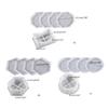 1/5x Coaster Resin Casting Moulds Round Octagon Epoxy Casting Mould Resin Tray Coaster Mould Kit DIY Craft Home Ornament