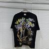 Mens Cotton Graphic Tee Streetwear Loose Fit Short Sleeve T-Shirt Casual Wear