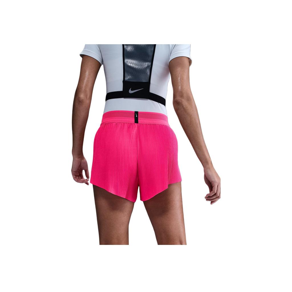 Nike Solid Color Side Slit Casual Shorts Women shorts Bright-Pink FN2329-645