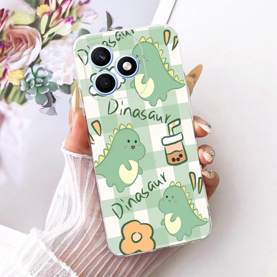 For Honor X8d 4G Case Cool Fashion Painted Cover 6.77'' Soft Silicone Phone Case For Honor X8d X 8d HonorX8d 4G Back Cover Coque