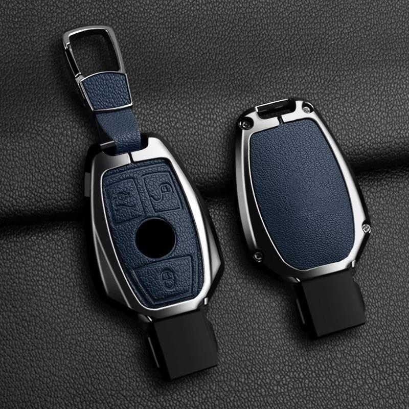 Car Zinc Alloy Key Case Cover Shell Fob for Mercedes Benz A C E S Class W213 W222 W223 W205 W206 W212 W176 GLC CLE CLA AMG X167