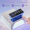 Wiederaufladbare High-Power UV-Nagellampe mit Strasssteinen, Schnelltrocknend