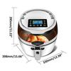 8L 1500W Health Fryer Cooker Smart Touch LCD Airfryer Pizza Oil Free Air Fryer Multi Function Smart Fryer for French Fries