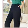Spring Autumn Fashion Elegant Slim Fit High Waist Straight Trousers Femal Business Pencil Pants Fashion Solid Pant Women Classic