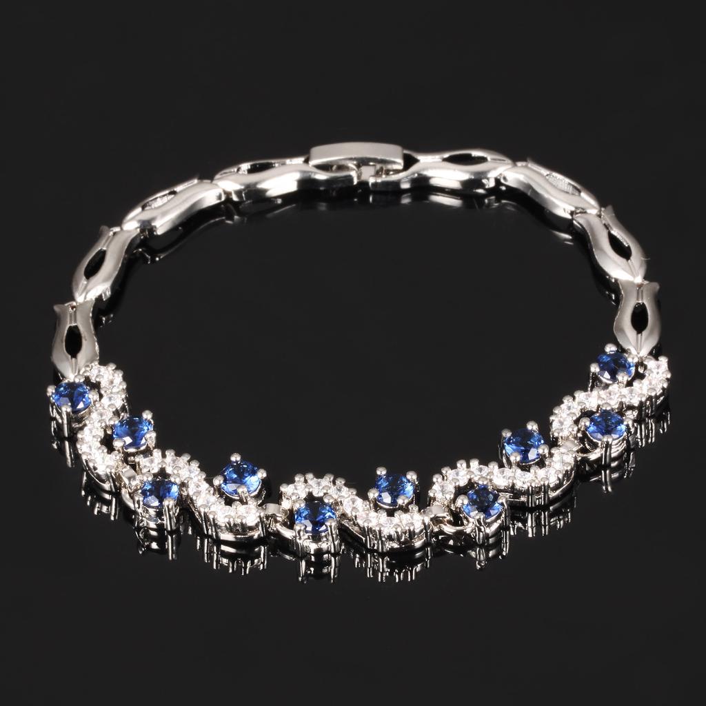 SCIONE Fashion Platinum Gold Bracelet Gold Ladies Accessories