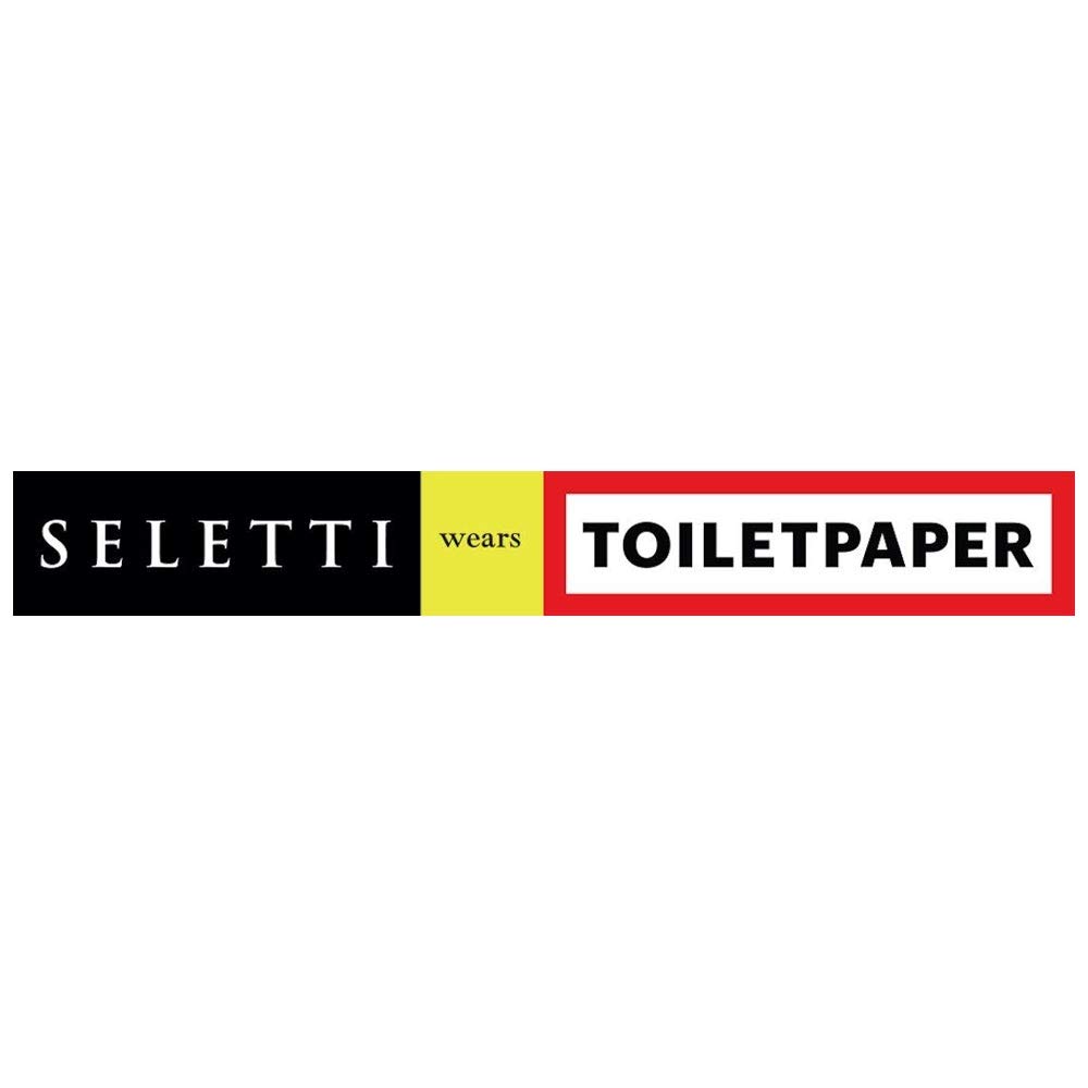 Seletti Toiletpaper PU Pencil Case, Pink