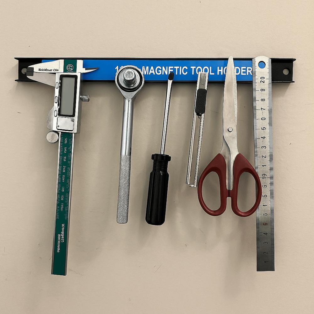 Strong Magnetic Space Efficient Holder Heavy Duty Metal Tool Holder Tool Storage Strip  Home Use
