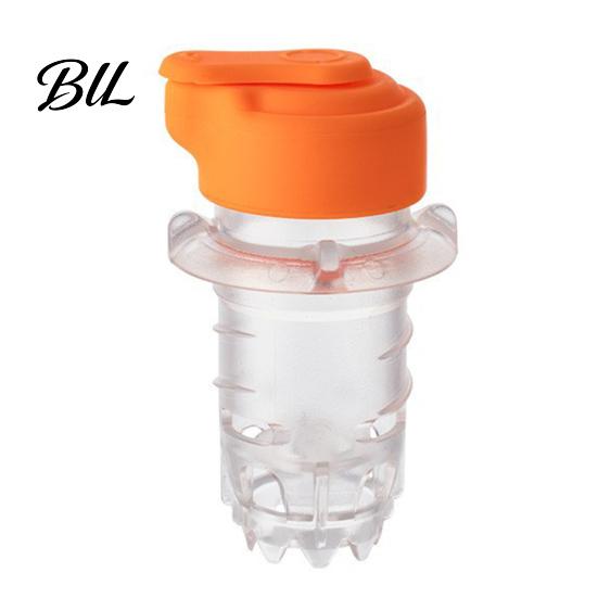 Lemon Squeezer Tool 1/2Pcs with Screw Top Lid Built-in Filter Multi-functional Hand Held Juice Extractor Juicer Mini Manual Orange Citrus Lime A