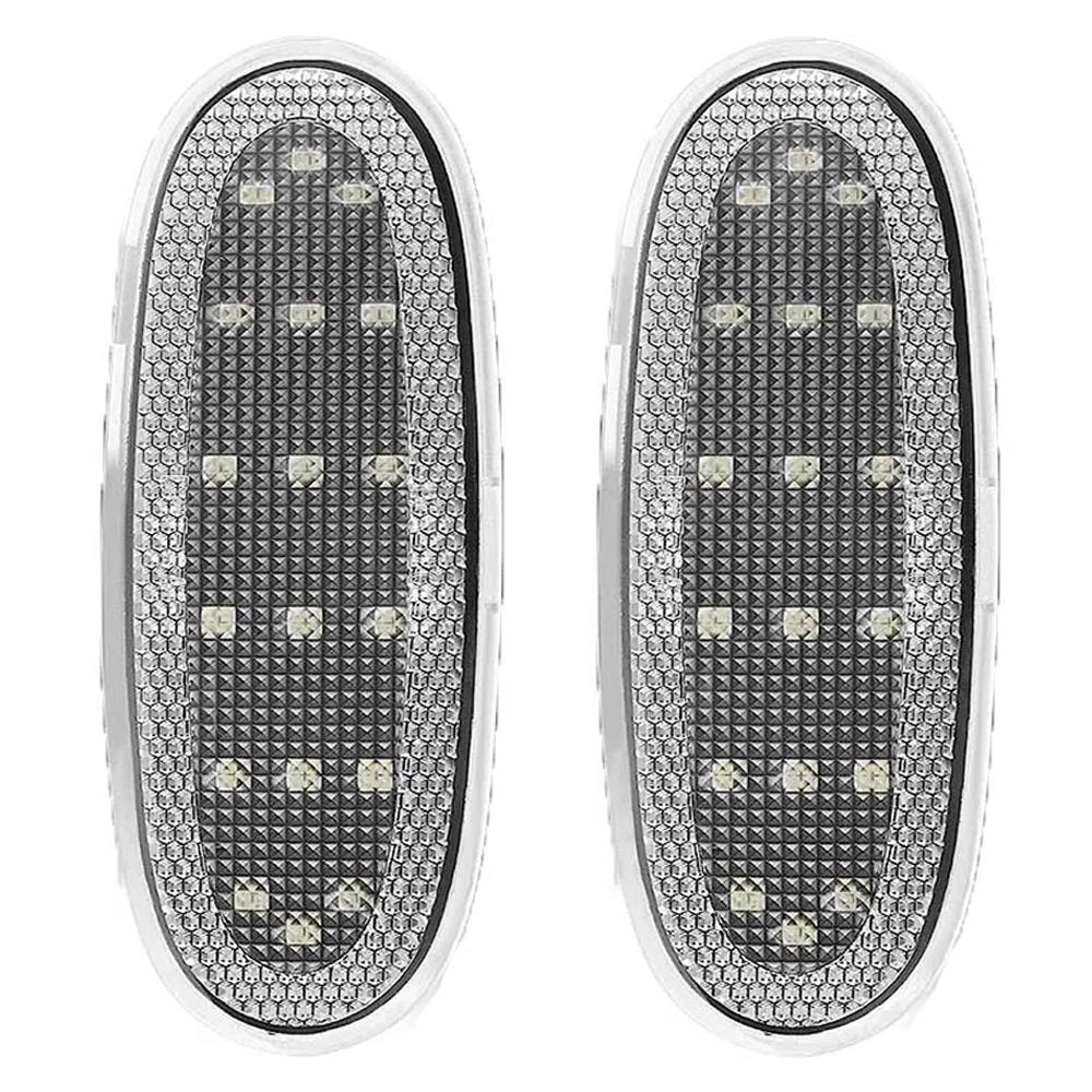 

2Pcs Car Door Panel Reflector Light Door Lamp For Dodge Ram 1500 2500 3500 2004 2005 2006 2007 2008 2009 белый