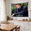 Elvis Presley Performance Polyester Wall Hanging Tapestry, Aesthetic Home Decor for Bedroom Dorm Photo Backdrop,Perfect Gift