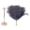 Decorative Table Lamp 30PCS Feathers USB Rechargeable Light Touch Control Desk Light Built in Battery