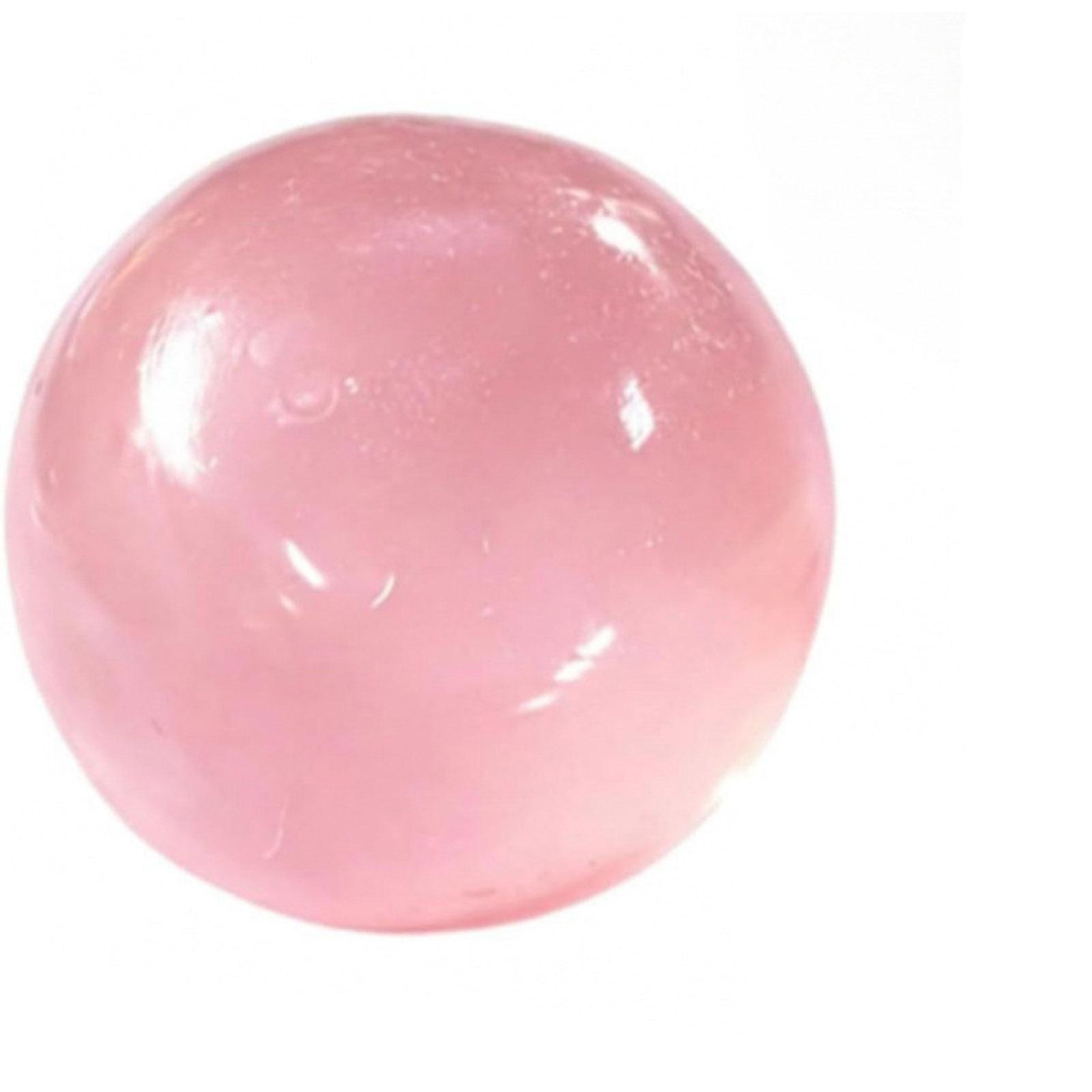 

6cm Slow Rebound Pressure Ball Stress Relief Squeeze Toy Soft Tactile Sensory Hand Exercise Ball for Anxiety and Focus One Size розовый