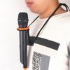 Magic Tricks Mic Holder Stand Adjustable Microphone Holder Neck Microphone Holder  Magic Props