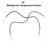 1/2Pcs 2K Refrigerator Temperature Sensor Freezer Sensor Replacement Thermostat Parts Refrigerator Repair Accessories