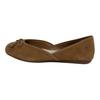 UGG Lena Flat Cow Split Leather Casual Shoes Women's Dark Brown 1098289-CHE
