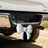 Princess Bow Trailer Hitch Cover, Cute 3D Printed Towel Coupler Cap, Decorative Dust Plugs for SUV Truck, Car Accessory for Women