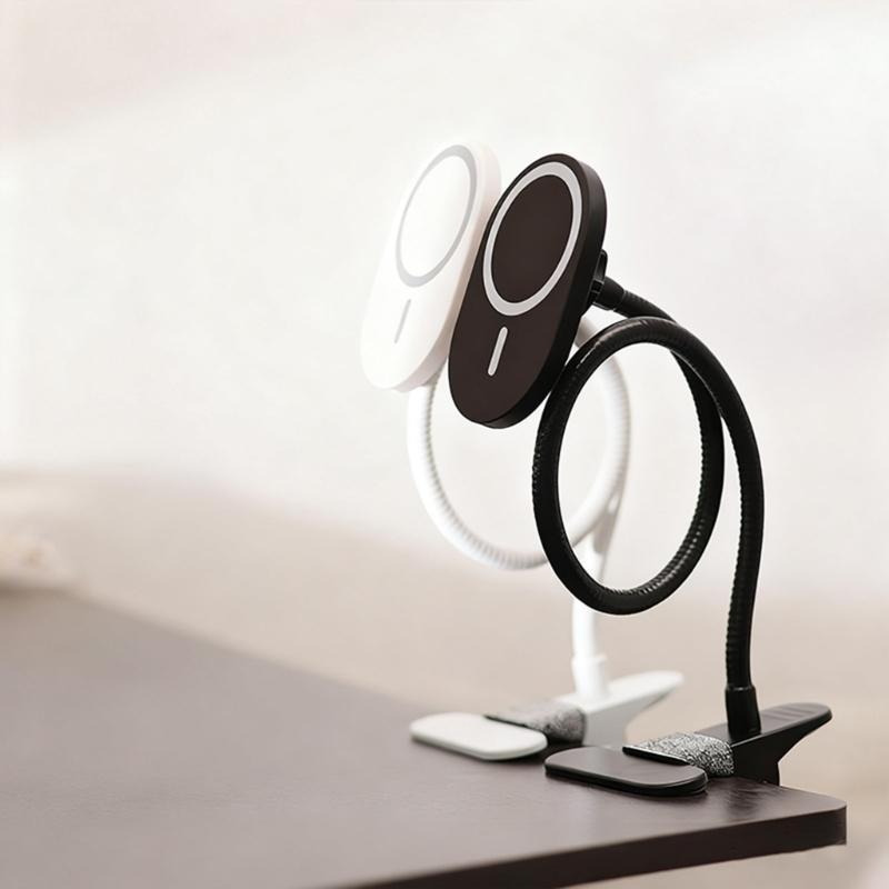 Strong N52 Magnetic Car Phone Holder 17mm Ball Base 360 Rotation Adjustable ABS PC Brackets No Tools Install for Phone